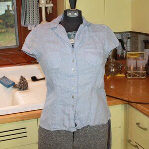 Autreton Short Sleeve Women's Dress Shirt